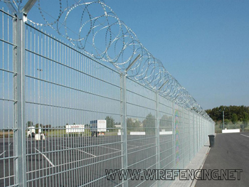 Airport fence